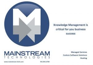 knowledge management is critical