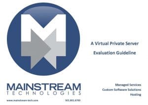 A Virtual Private Server evaluation guideline