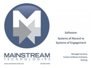 Systems of Record vs Engagement