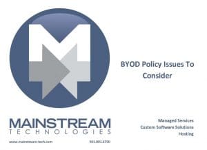 Good BYOD policies to implement